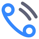 Telephone Number SVG Icon